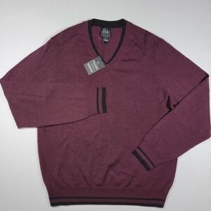 JOS A BANK Traveler‎ Men's Pullover Sweater Performance With Style Wool Size XL